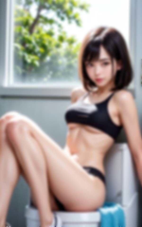 淫らなおっぱいでランドリー客を誘惑する淫乱女子大生 画像2