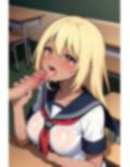中出しされちゃう制服黒ギャル