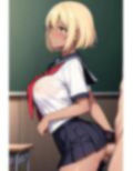 中出しされちゃう制服黒ギャル3