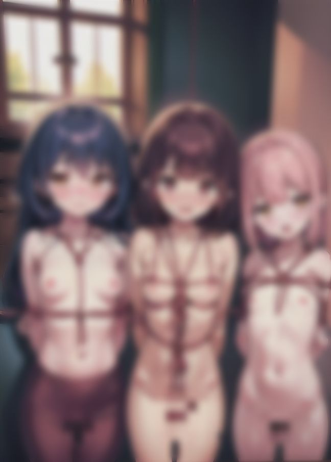 女の子をまとめて縛って強●...嫌がる女の子をまとめてぶち●す！ 画像3