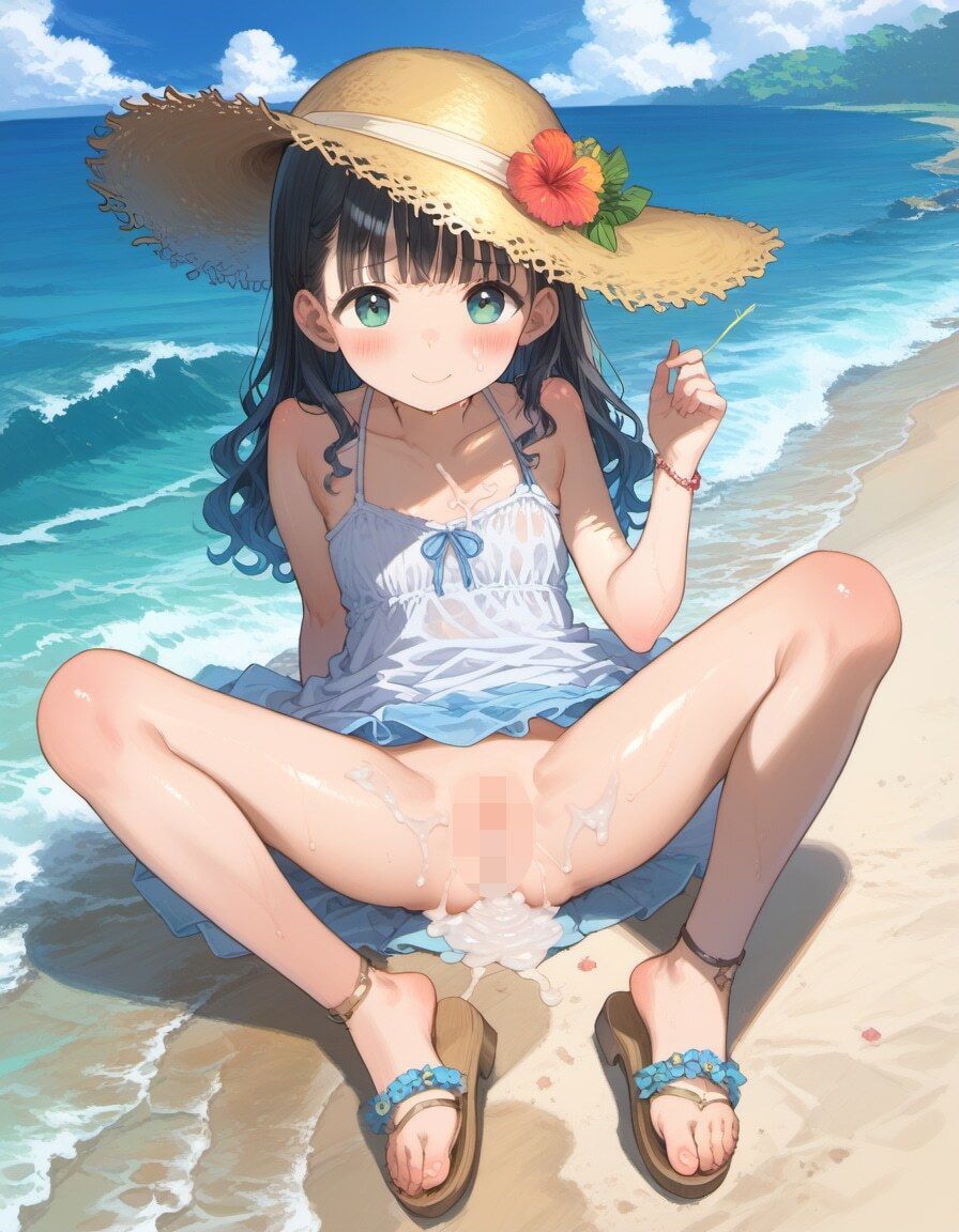 海辺の少女 〜夏のエロス〜_9