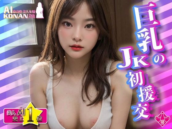 【高画質】巨乳JKの初援交★実写系美人AI 史上1位☆_1