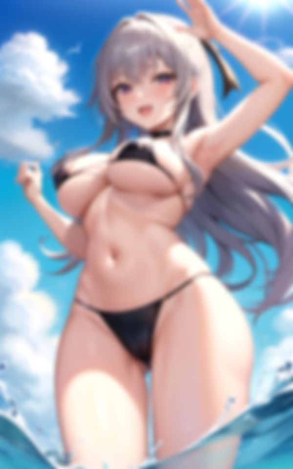 海で出会った爽快美女_5