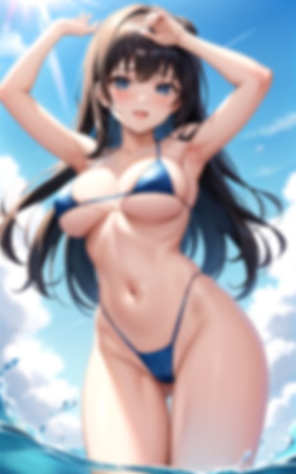 海で出会った爽快美女_6