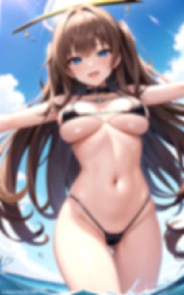 海で出会った爽快美女_8