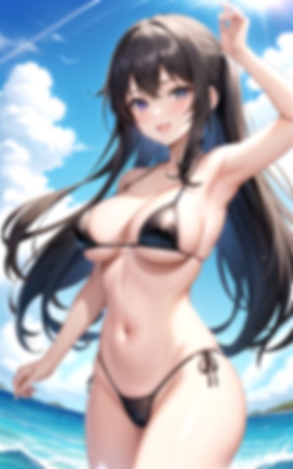 海で出会った爽快美女_10