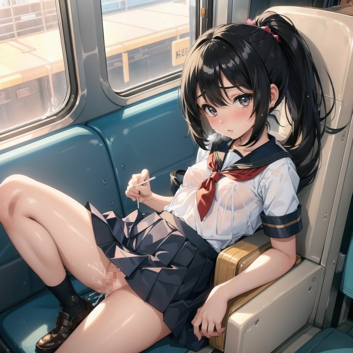 痴●電車1〜つるぺた少女、中出し待ち〜_10