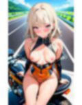 【R-18】エチエチツーリング部（上級生）-バイクウェアがエロすぎる女神と禁断の峠攻め！- 画像4