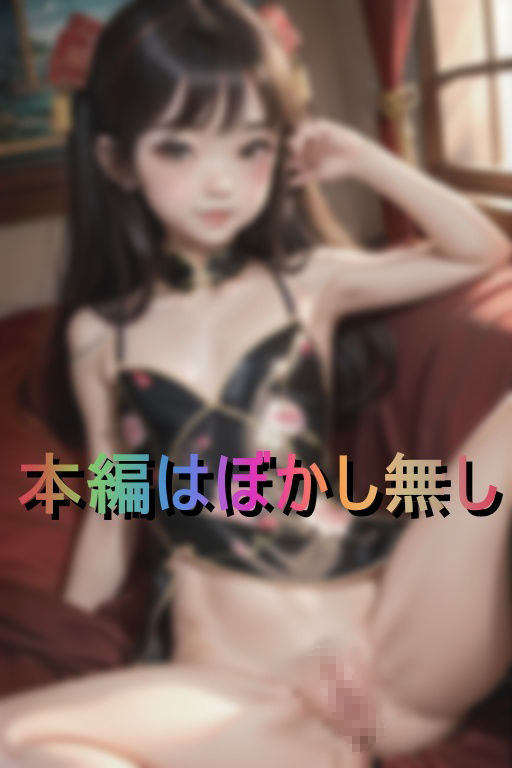 メス〇キつるぺたチャイナ娘を孕ませ肉オナホにする 画像3