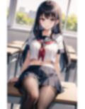 小魔系な黒タイツセーラー美少女がいやらしく挑発してきたのでナマえっちでお返し 画像1