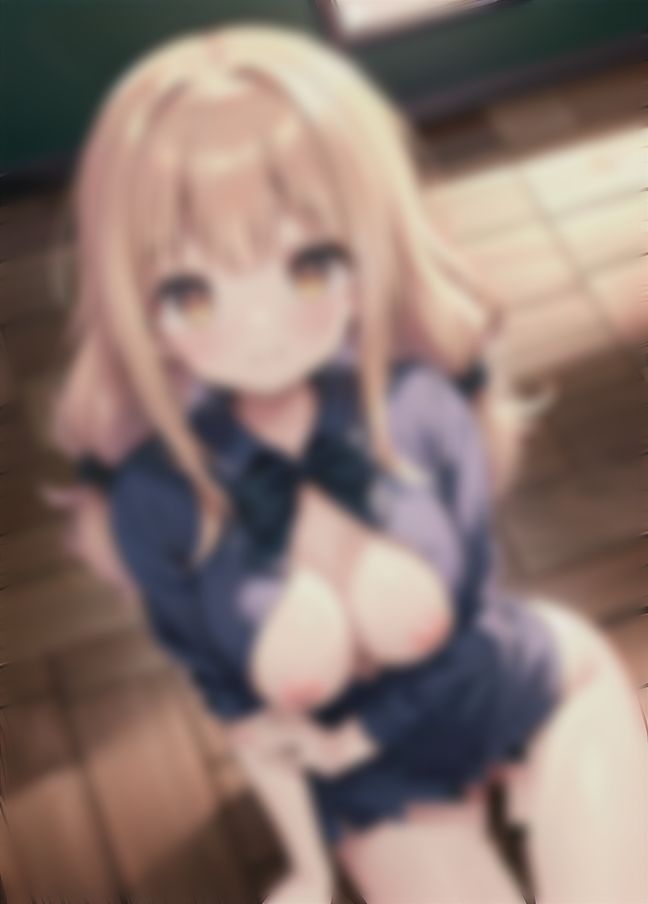 超乳ドスケベなカラダで教室えっち_8