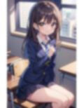 妹系のカワイイJKにいっぱい激しく突きまくる中出し交尾 画像5