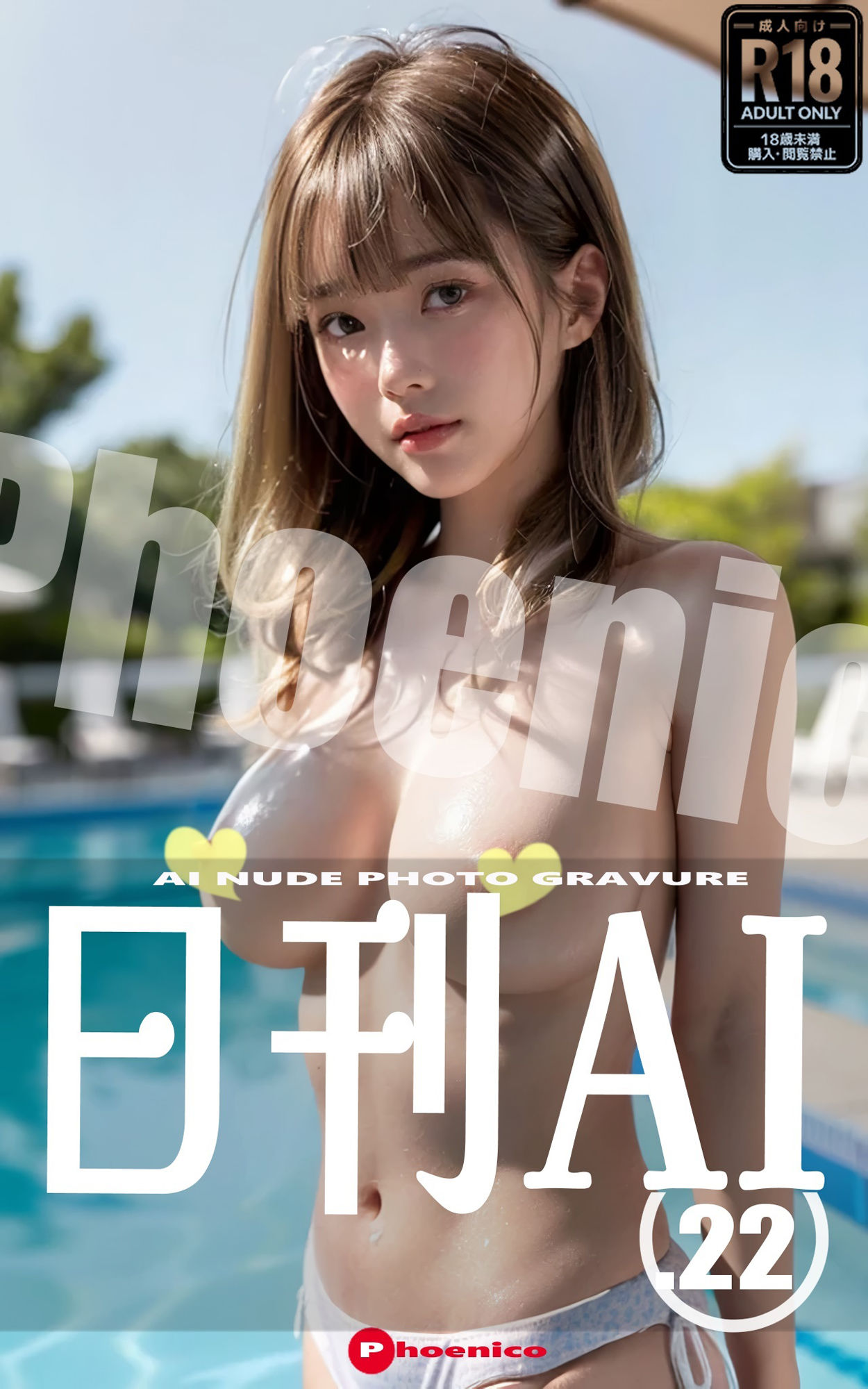 日刊AI.22 AI NUDE PHOTO GRAVURE 画像1