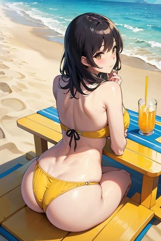 真夏の海にいたえろえろ巨乳美女達2 画像3