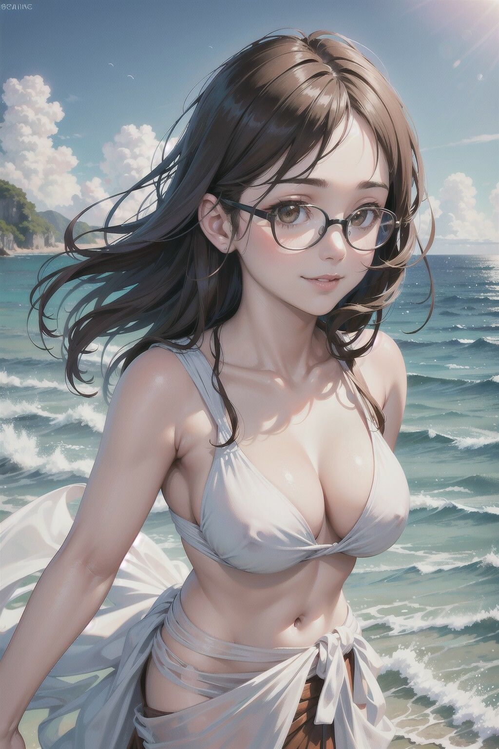 メガネ美女のCG集 画像6