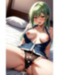 ボーイッシュな巨乳美女と楽しいデート 外だと緊張するね！ 画像3