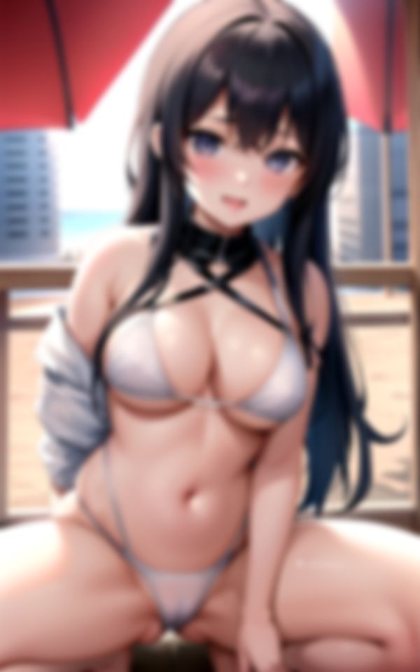 可愛くてエロい後輩と海での出来事 画像3