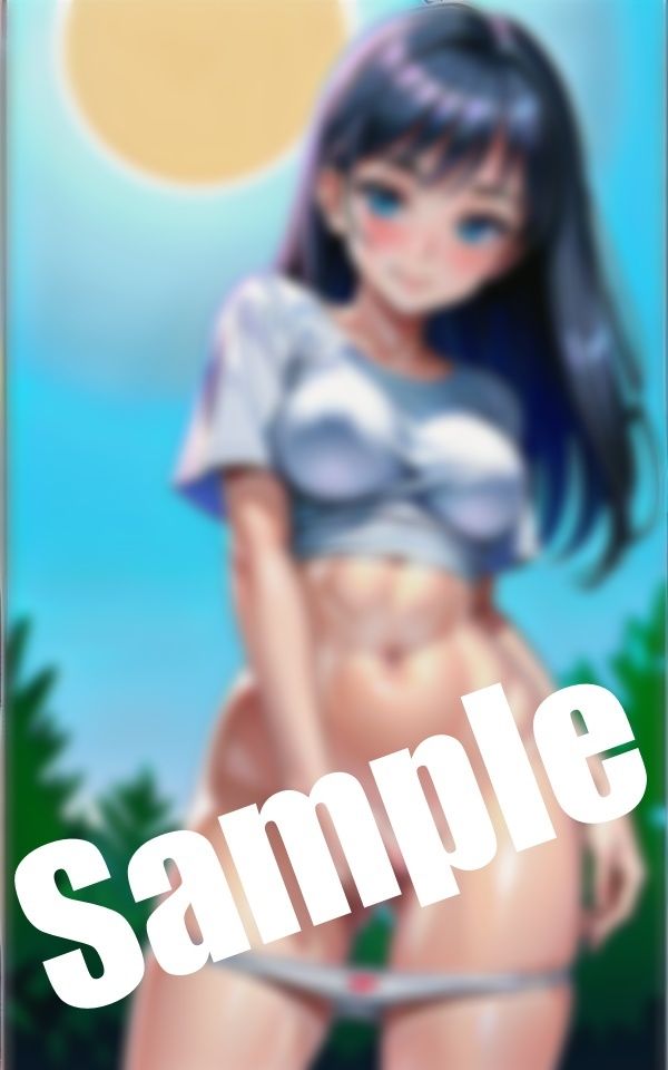 巨乳美少女が大胆露出！〜暑すぎてエッチしたくなっちゃった_8