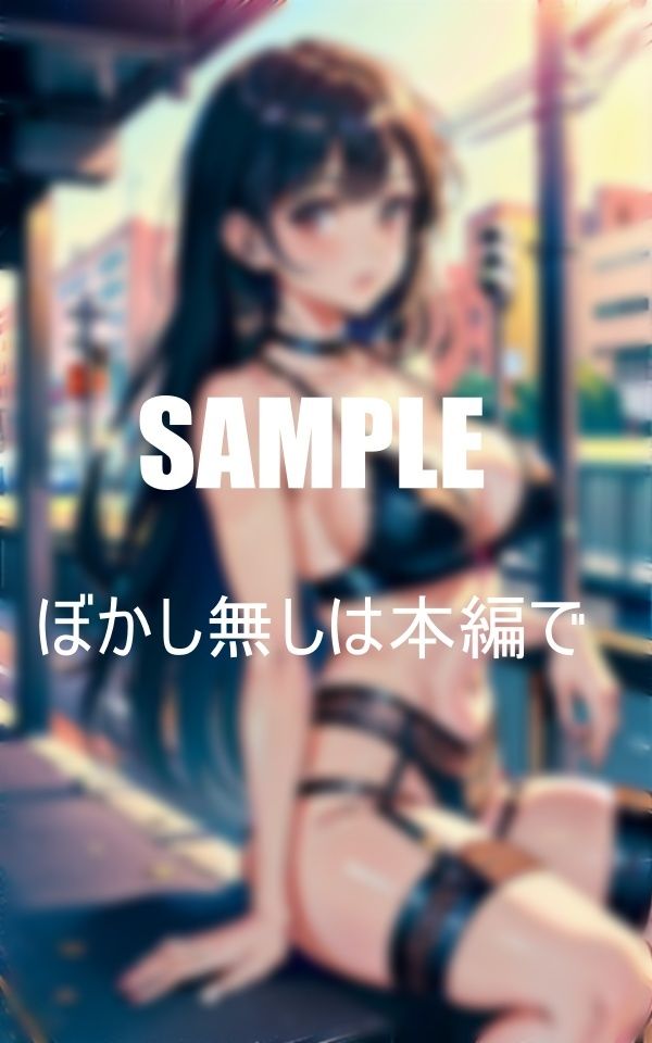 巨乳ガーターベルト痴女の触れてみたいオッパイ 画像1