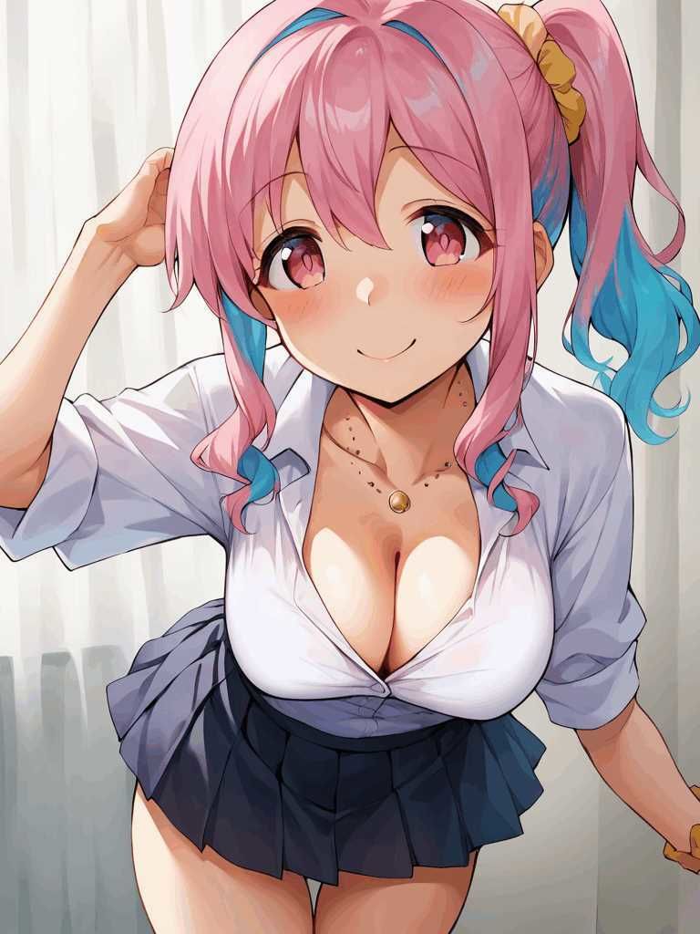 サンプル画像1:穂◯かえでとエッチ(Big-oppai) [d_414552]