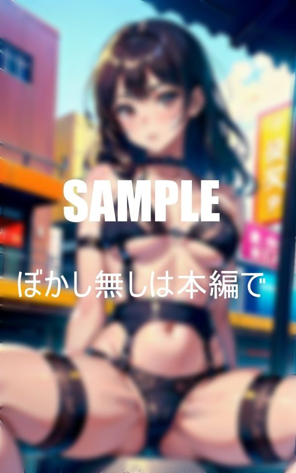 巨乳ガーターベルト美女たちのドスケベな下半身_8