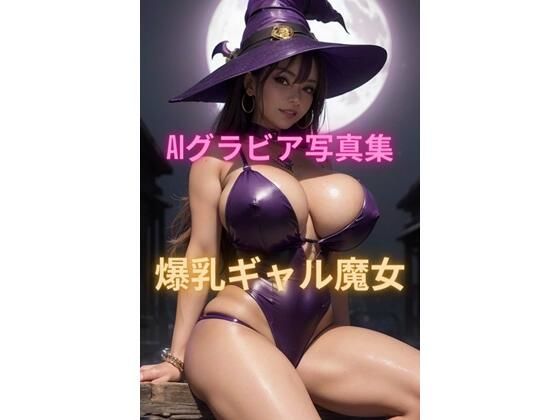 AIグラビア写真集 爆乳ギャル魔女_1