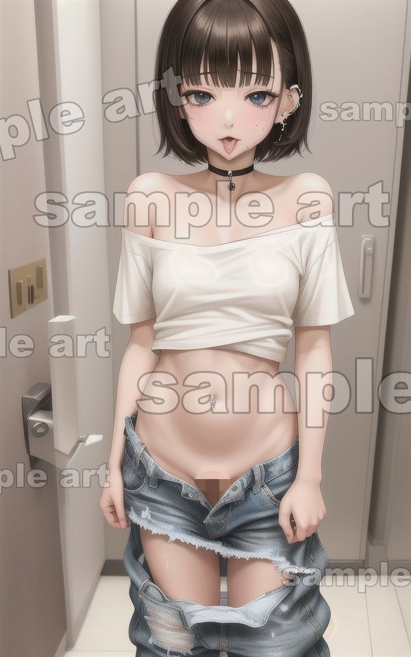 新宿オーバードーズ少女とトイレでセックス！家出少女「ねぇ、もっとお金ちょうだいよ・・」 画像3