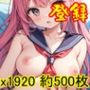 【ROCG031】セーラーR15100セーラーR18100胸下着100バニー100メイド100約500枚1072x1920完成