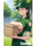 軽貨物 配達女子 画像2
