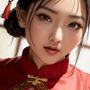 【AIグラビア巨乳美女写真集】Vol.23中華ウェイトレスの天使さん
