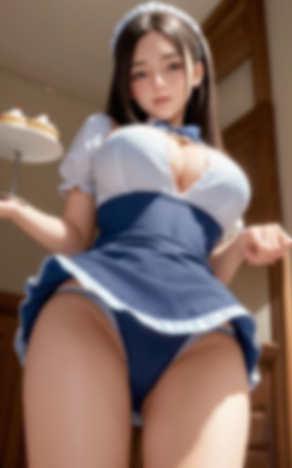 エロすぎる制服メイドでお客様を虜にするビッチな女の子画像コレクション1