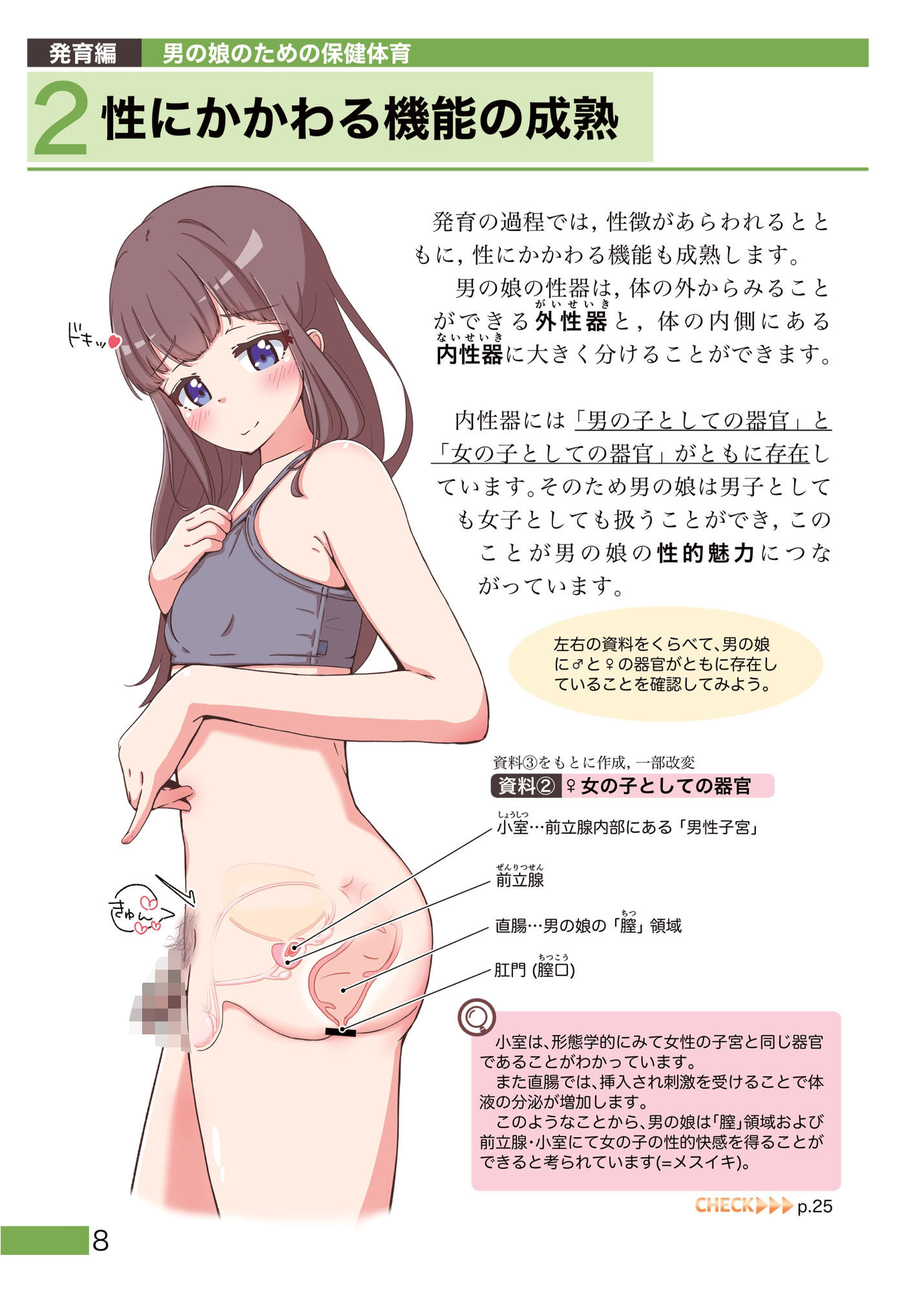 男の娘のためのえっちな保健体育 画像2