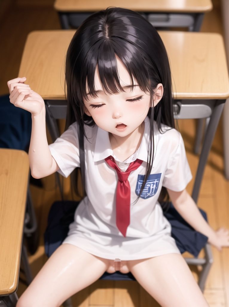 教え子ハメ撮り-教室に制服J〇を呼び出してレ〇プ-_5