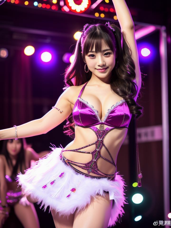 昼はOL、夜はポールダンス美BODY 生ハメ中出し専門ビッチダンサー 画像1