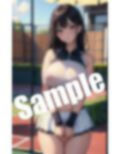 テニス部の巨乳美女集合〜夏は乳首が透けて見えるウエアで… 画像4