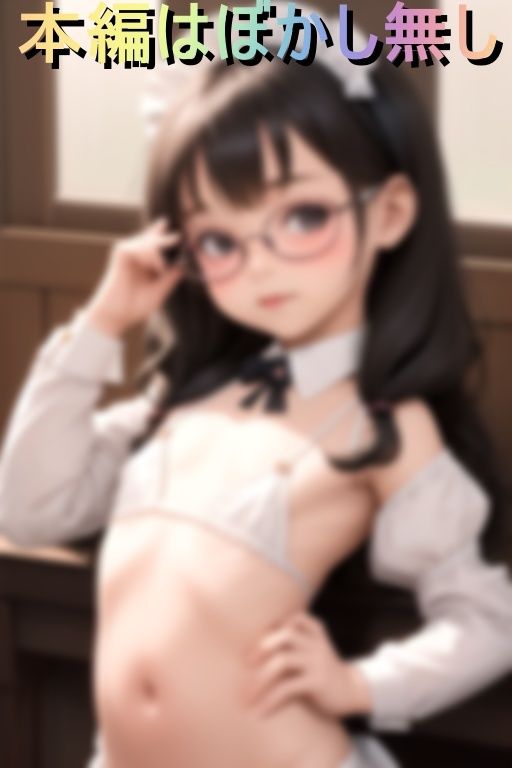 清楚系ビッチ貧乳つるぺた眼鏡メイド