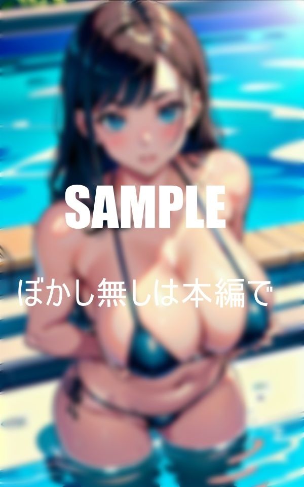 セクシービキニの美女たち水辺の妖精_4