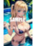 真夏のセクシービキニ美女たちキュート天使 画像7