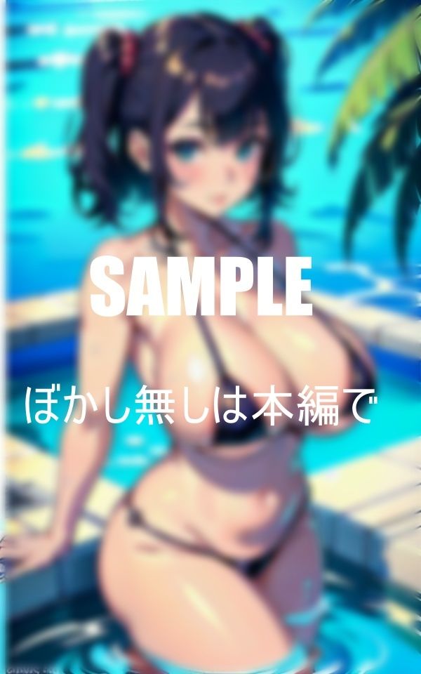 真夏のマイクロビキニ美女たちのエロい誘惑 画像4