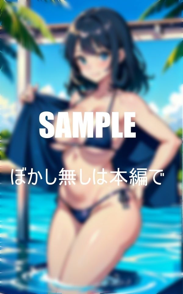 真夏のセクシービキニ美女たちの爆乳オッパイ5