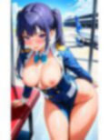 【R-18】エチエチスチュワーデスさん（女上司）-フライト中に急接近！そんなに近いと緊急着陸不可なんだがw- 画像3