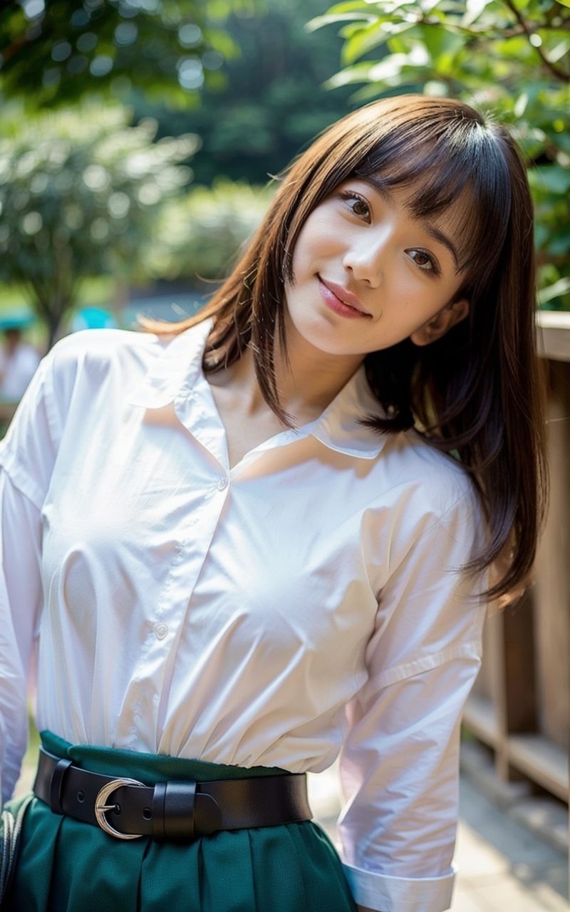 美人彼女と過ごす休日2「今日は開放的な気分」【AI美女グラビア写真集】