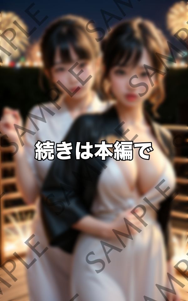 浴衣から溢れる自慢の巨乳 THE ピンクの乳首祭り開催へ3