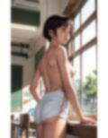 教室で着替える部活女子【ハリのある小麦色のカラダ】