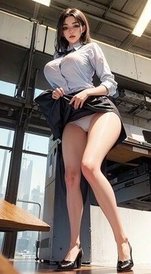 ローアングル会社員パンチラ 画像8