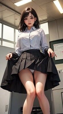 ローアングル会社員パンチラ2 画像4