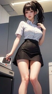 ローアングル会社員パンチラ2_8