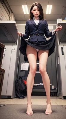 ローアングル会社員パンチラ2 画像8