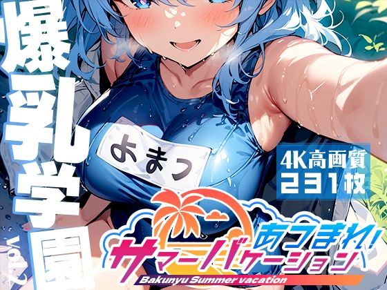 【勃ちひろし】真夏の海をイメージした爆乳学園の夏『爆乳学園サマーバケーション-BakunyuSummer-vol.2』