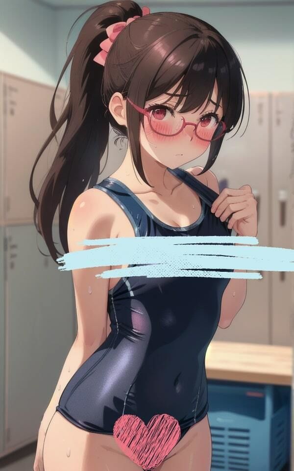 スクール水着が小さくなっちゃった 画像3